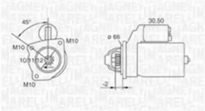 MAGNETI MARELLI 063720007010 -  Стартер